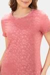 Amante Lounge Laze Dress - Pink Abstract Print — thumbnail 4